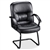 Lorell Tufted Leather Executive Guest Chair