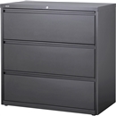Lorell Hanging File Drawer Charcoal Lateral Files