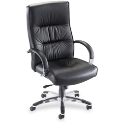 Lorell Bridgemill Executive High-Back Swivel Chair