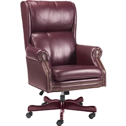 Lorell Traditional Executive Swivel Tilt Chair