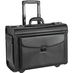 Lorell 16" Notebook Wheeled Catalog Case