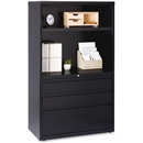 Lorell 36" Lateral File Drawer Combo Unit
