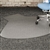 Lorell L-Workstation Medium-pile Chairmat