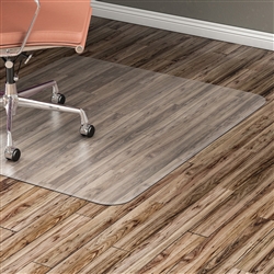 Lorell Hard Floor 60" Rectangular Chairmat