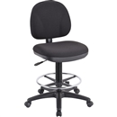 Lorell Pneumatic Adjustable Multi-task Stool - Color Options