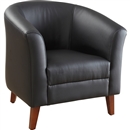 Lorell Leather Club Chair