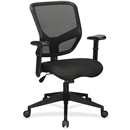 Lorell Executive Mesh Mid-Back Chair