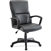 Lorell Euro Design Leather Executive Mid-back Chair