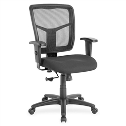 Lorell Managerial Mesh Mid-back Chair