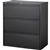 Lorell 3-Drawer Black Lateral Files