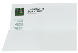 Full Color Raised Print Letterhead, Choice of stock