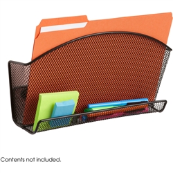 Safco Onyx Accessory Organizer Magnetic File Pocket