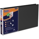 Legal Binder With Slant-D&#174; Ring, 1", 14" X 8-1/2", Black, 3-Ring