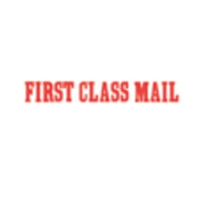 Stock Stamp FIRST CLASS MAIL