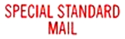 Stock Stamp SPECIAL STANDARD MAIL