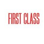 Stock Stamp FIRST CLASS