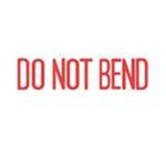 Stock Stamp DO NOT BEND