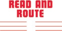 Stock Stamp READ AND ROUTE
