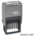 Date Stamp, Self Inking, Faxed, Received, Paid