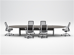 Cherryman Industries Amber 12' Expandable Top Conference Table