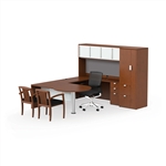 JA-178 Jade Executive U-Desk by Cherryman