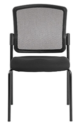 Dakota 2 Armless Mesh Visitors Chair 7014 by Eurotech