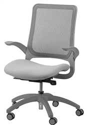 Hawk Series Gray Mesh Back Office Chair by Eurotech Seating