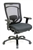 Monterey MFSY77 Mesh Computer Chair with Black Fabric Seat by Eurotech