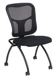 Armless Flip Series Nesting Chair NT1000 by Eurotech
