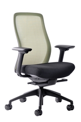 Vera Lime Punch Mesh Back Office Chair by Eurotech Seating