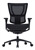 iOO High End Ergonomic Black Mesh Office Chair by Eurotech Seating