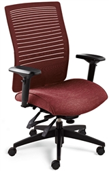 Global Loover Series Medium Back Chair 2662-3