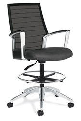 Accord Mesh Back Drafting Chair 2678LM-6 by Global