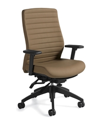 Aspen Leather Office Chair 2851LM-3 by Global