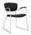Caprice Series Sled Base Armchair 3364 by Global