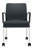 Global Total Office 5942C Lite Series Mesh Chair with Loop Arms and Casters