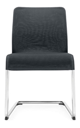 5940 Lite Series Sled Base Mesh Guest Chair by Global