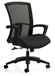 Vion 6321-4-C High Back Mesh Conference Chair by Global