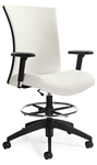 Vion Drafting Stool 6338-6 with Adjustable Arms by Global