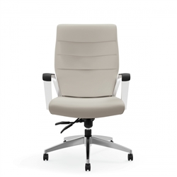 Global 6461LM Luray High Back Leather Office Chair