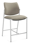 Sidero Armless Counter Height Stool 6905 by Global