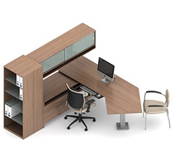 Princeton A1V Modular Executive Desk by Global