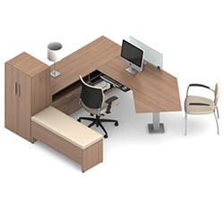 Princeton Desk Set B1-3D by Global