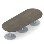 Global Swap Modern Racetrack Boardroom Table SWP516