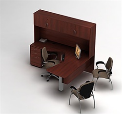 Zira Executive Desk 23 by Global