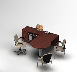 Global Zira Executive Office Furniture Configuration 28