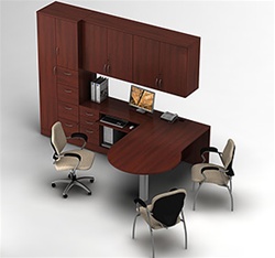 Global Zira Executive Office Furniture Layout 30