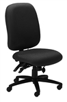 Mayline Comfort Series Big & Tall 24 Hour Armless Computer Chair