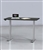 Mayline ML Series 2 Stage 60" x 24" Height Adjustable Table 5222460H