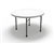 Event Series 48" Round Folding Table 770048 by Mayline